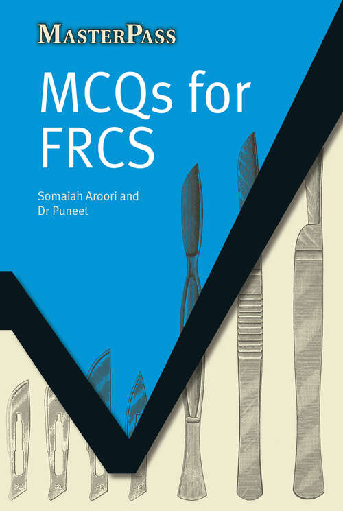 Book cover of MCQs for FRCS (MasterPass)