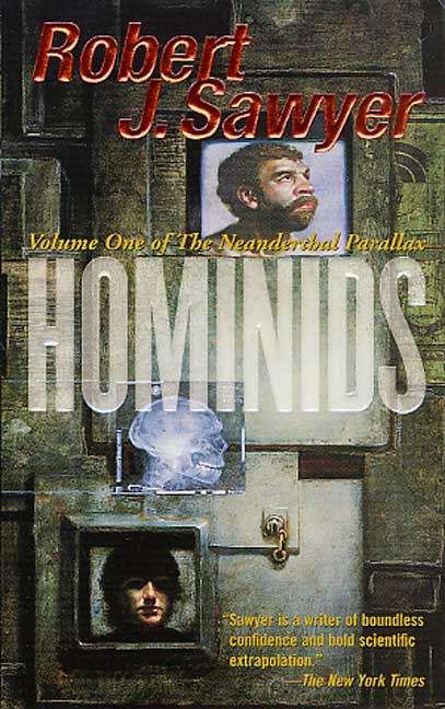 Book cover of Hominids (Neanderthal Parallax #1)