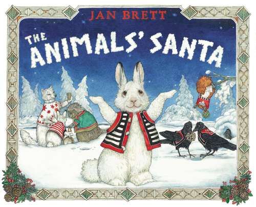 Book cover of The Animals' Santa