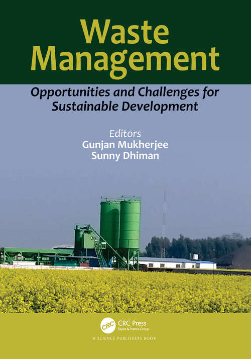 Book cover of Waste Management: Opportunities and Challenges for Sustainable Development