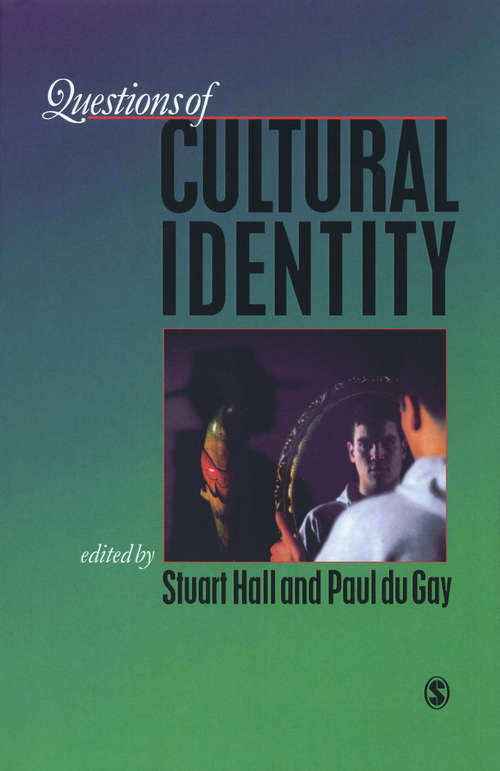 Book cover of Questions of Cultural Identity: SAGE Publications