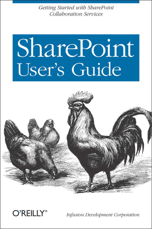 Book cover of SharePoint User's Guide