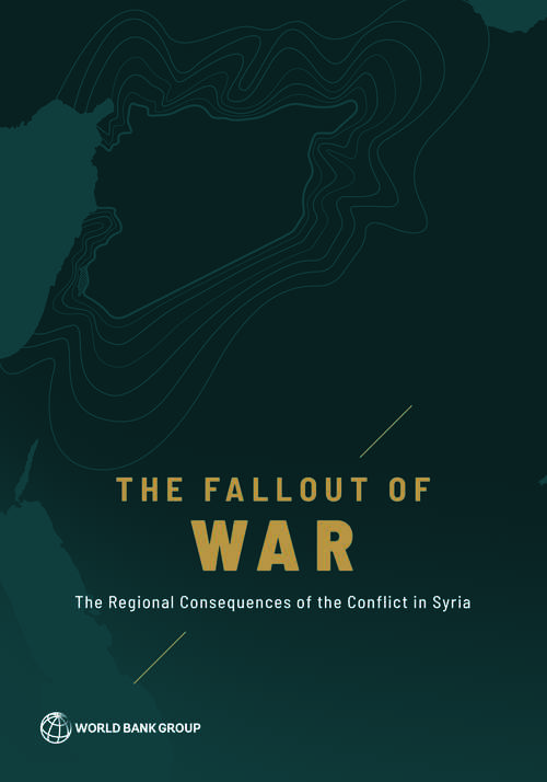 Book cover of The Fallout of War: The Regional Consequences of the Conflict in Syria