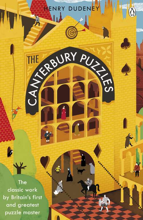 Book cover of The Canterbury Puzzles