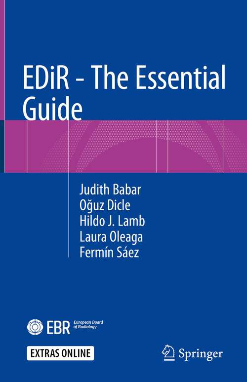 Book cover of EDiR - The Essential Guide (1st ed. 2019)