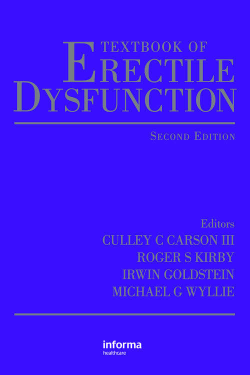 Book cover of Textbook of Erectile Dysfunction (2)