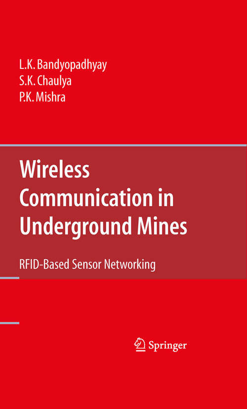Book cover of Wireless Communication in Underground Mines