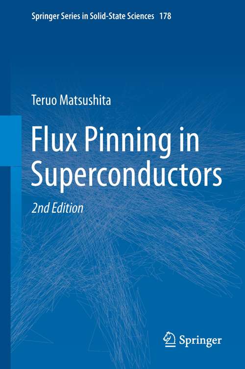 Book cover of Flux Pinning in Superconductors