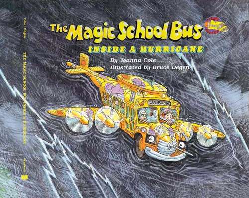 Book cover of The Magic School Bus Inside A Hurricane