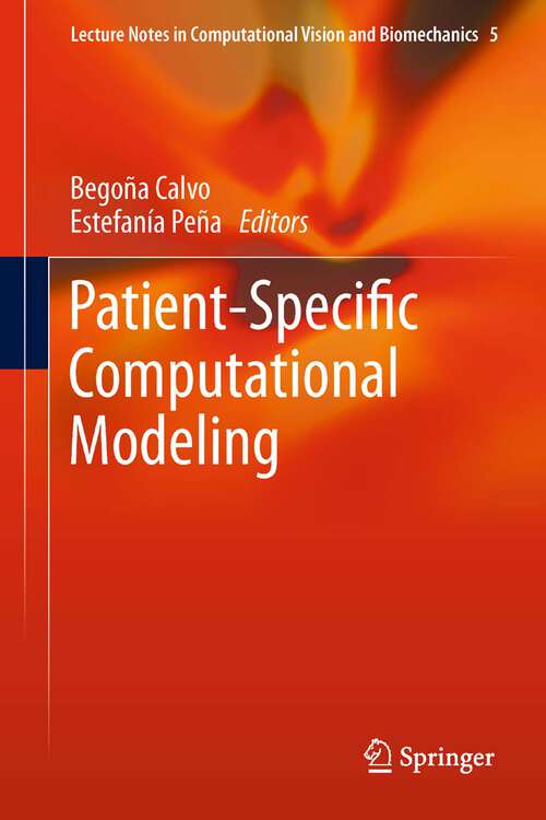 Book cover of Patient-Specific Computational Modeling