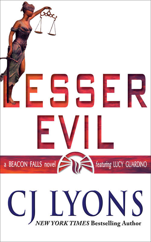 Book cover of Lesser Evil: A Beacon Falls Cold Case Mystery (Lucy Guardino FBI Thrillers #12)