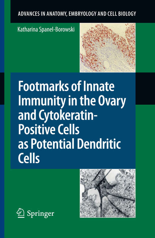 Book cover of Footmarks of Innate Immunity in the Ovary and Cytokeratin-Positive Cells as Potential Dendritic Cells