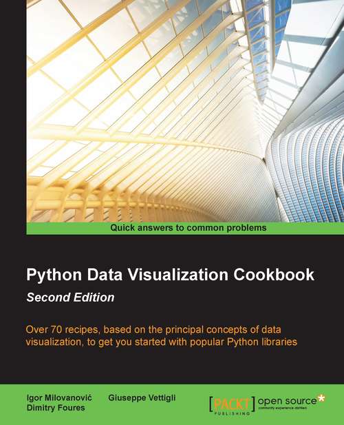 Book cover of Python Data Visualization Cookbook - Second Edition