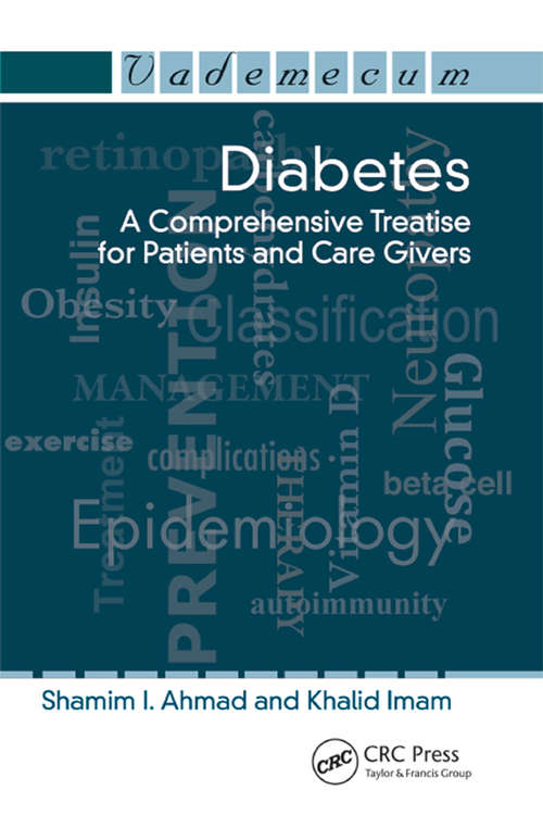 Book cover of Diabetes: A Comprehensive Treatise for Patients and Care Givers