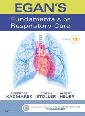 Book cover of Egan's Fundamentals Of Respiratory Care (Eleventh Edition)