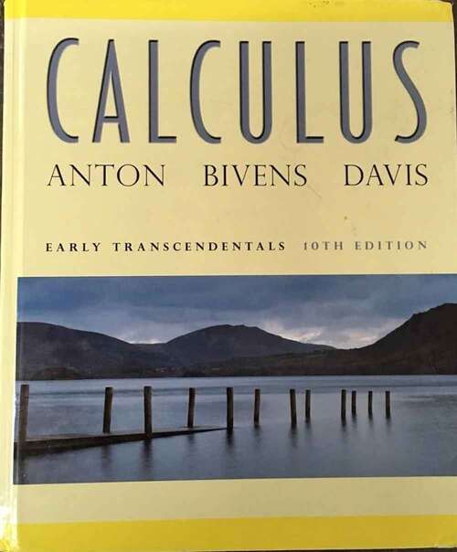 Book cover of Calculus Early Transcendentals Single Variable (Tenth Edition)