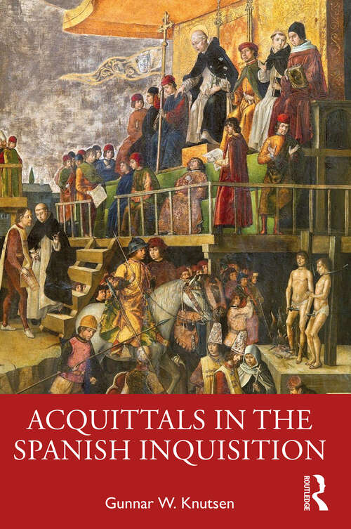 Book cover of Acquittals in the Spanish Inquisition