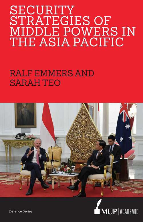 Book cover of Security Strategies of Middle Powers in the Asia Pacific