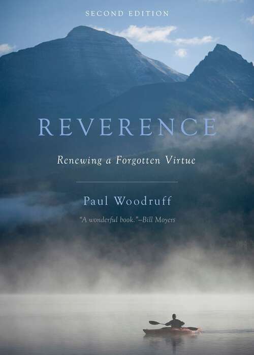 Book cover of Reverence: Renewing A Forgotten Virtue (2)