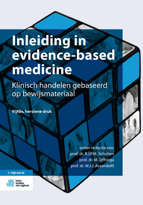 Book cover of Inleiding in evidence-based medicine: Klinisch handelen gebaseerd op bewijsmateriaal