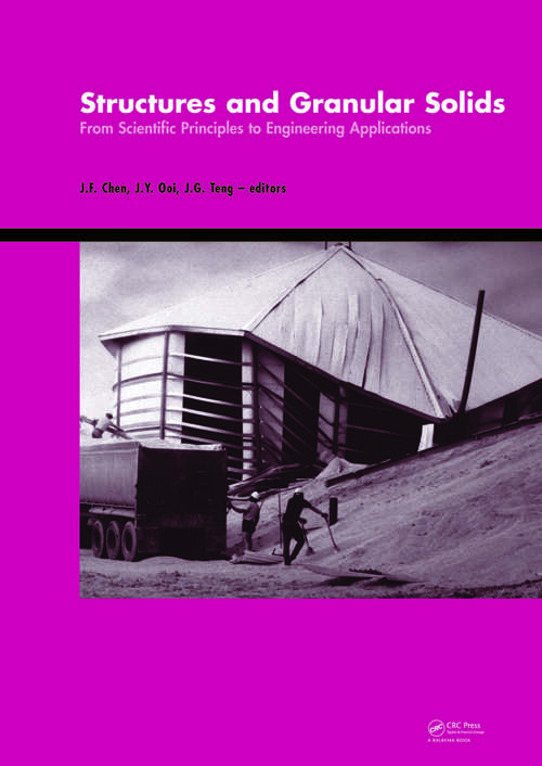 Book cover of Structures and Granular Solids: From Scientific Principles to Engineering Application