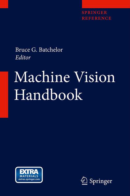 Book cover of Machine Vision Handbook