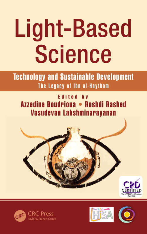 Book cover of Light-Based Science: Technology and Sustainable Development, The Legacy of Ibn al-Haytham