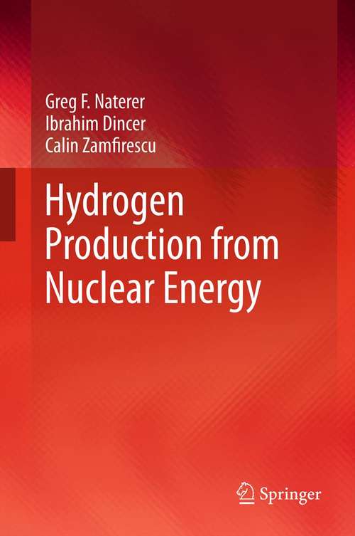 Book cover of Hydrogen Production from Nuclear Energy