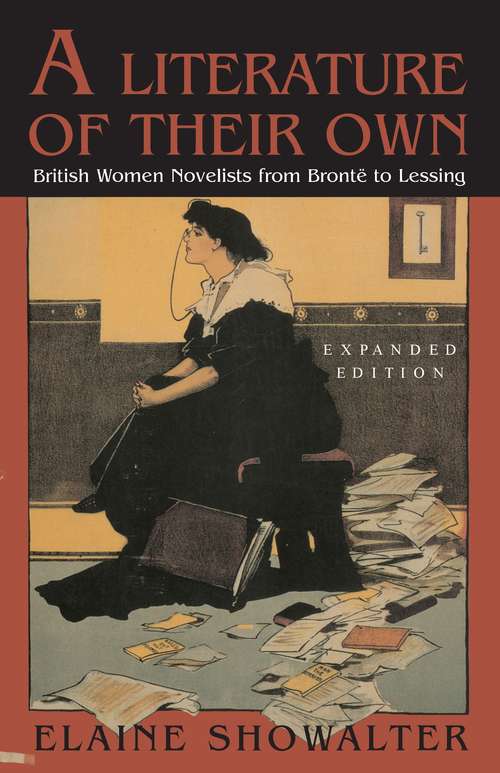 Book cover of A Literature of Their Own: British Women Novelists from Bronte to Lessing