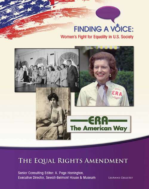 Book cover of The Equal Rights Amendment (Finding a Voice: Women's Fight for Equal)