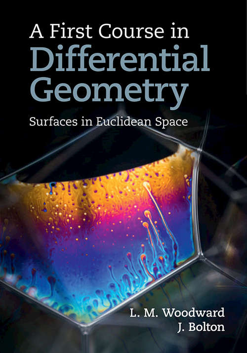 Book cover of A First Course in Differential Geometry: Surfaces in Euclidean Space