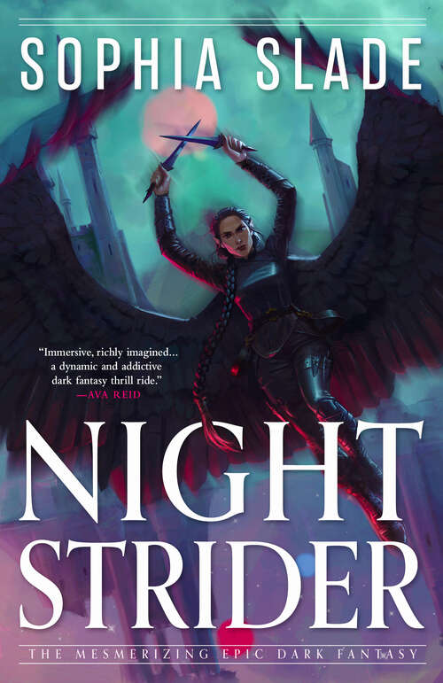 Book cover of Nightstrider: A Mesmerizing Epic Dark Fantasy (Nightstrider #1)