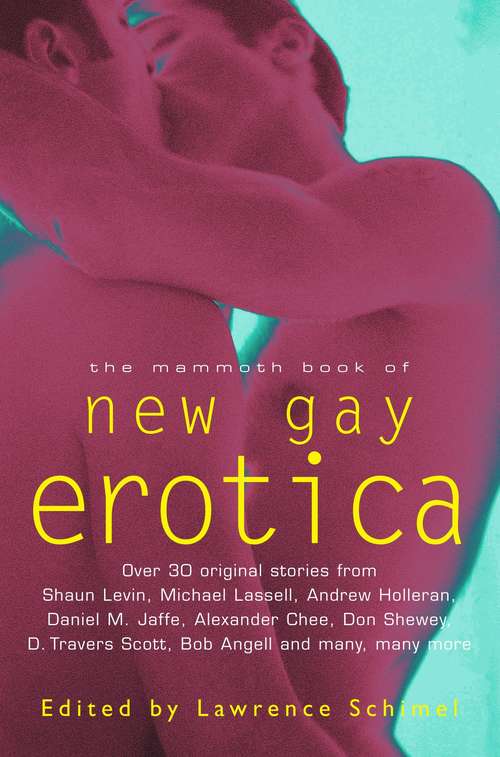 Book cover of The Mammoth Book of New Gay Erotica: An anthology of literary fiction (Mammoth Books #424)