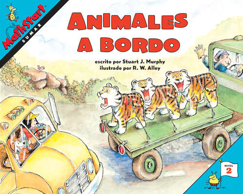 Book cover of Animales a bordo: Animals on Board (Spanish Edition) (MathStart 2)