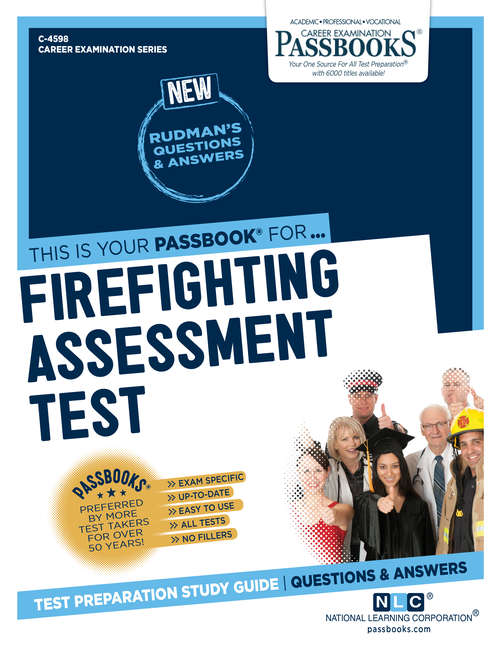 Book cover of Firefighting Assessment Test: Passbooks Study Guide (Career Examination Series)