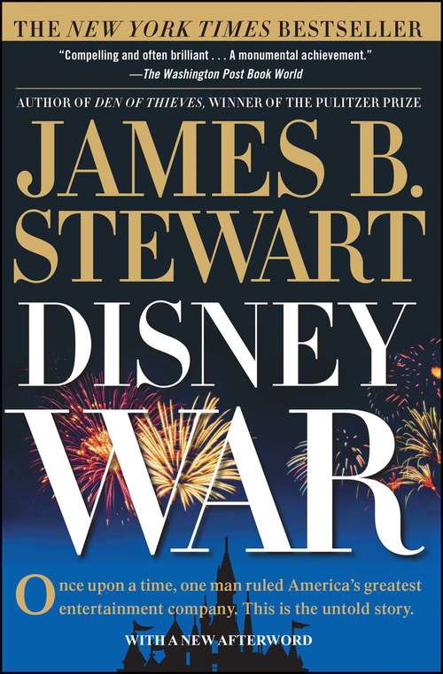 Book cover of DisneyWar: The Battle for the Magic Kingdom