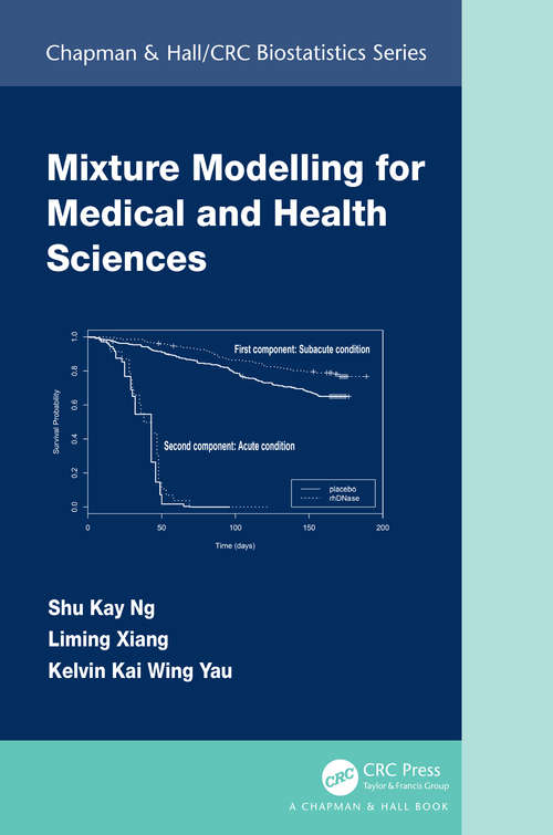 Book cover of Mixture Modelling for Medical and Health Sciences (Chapman And Hall/crc Biostatistics Ser.)
