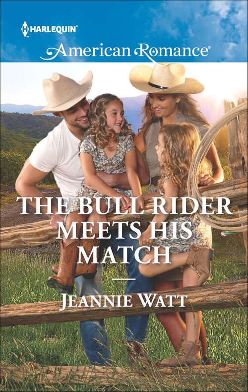 Book cover of The Bull Rider Meets His Match (Montana Bull Riders)