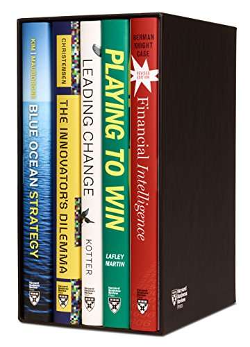 Book cover of Harvard Business Review Leadership & Strategy Boxed Set (5 Books)