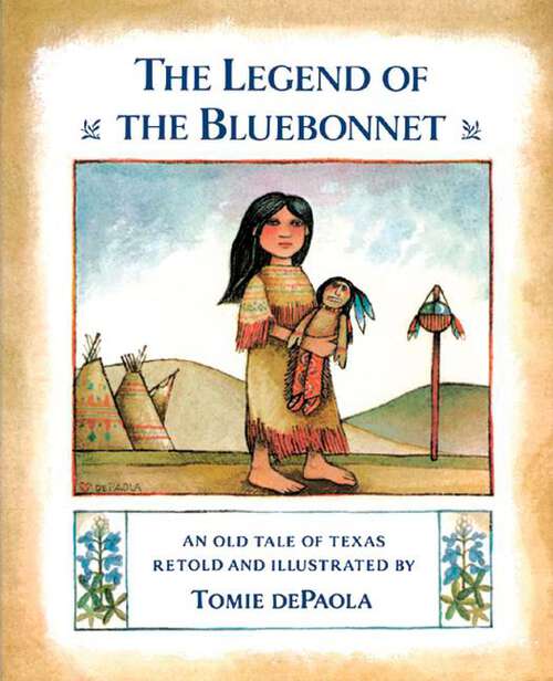 Book cover of The Legend of the Bluebonnet