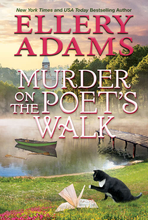 Book cover of Murder on the Poet's Walk: A Book Lover's Southern Cozy Mystery (A Book Retreat Mystery #8)