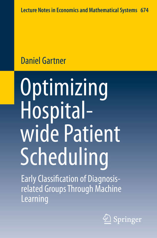 Book cover of Optimizing Hospital-wide Patient Scheduling