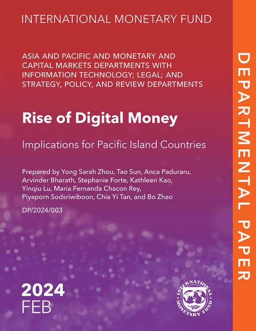 Book cover of Rise of Digital Money: Implications for Pacific Island Countries