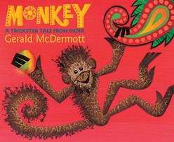 Book cover of Monkey: A Trickster Tale From India