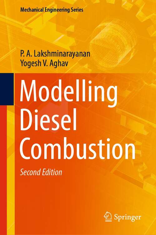 Book cover of Modelling Diesel Combustion (2nd ed. 2022) (Mechanical Engineering Series)