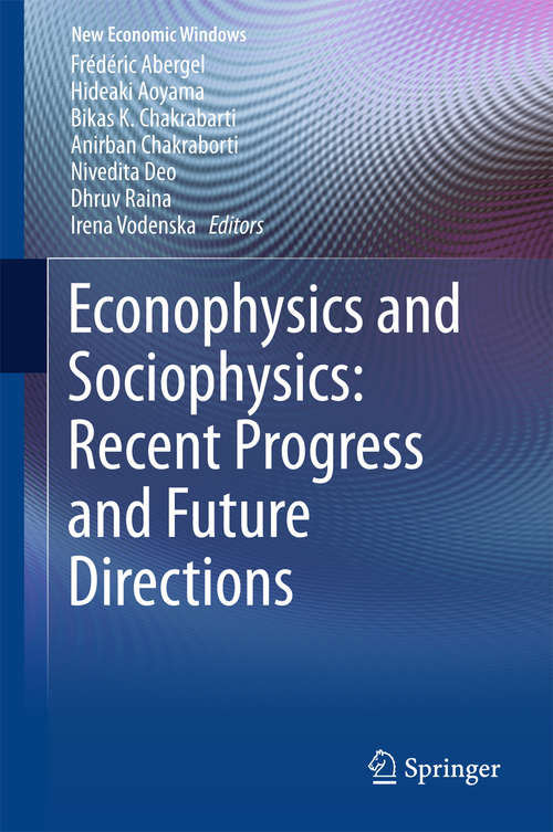 Book cover of Econophysics and Sociophysics: Recent Progress and Future Directions
