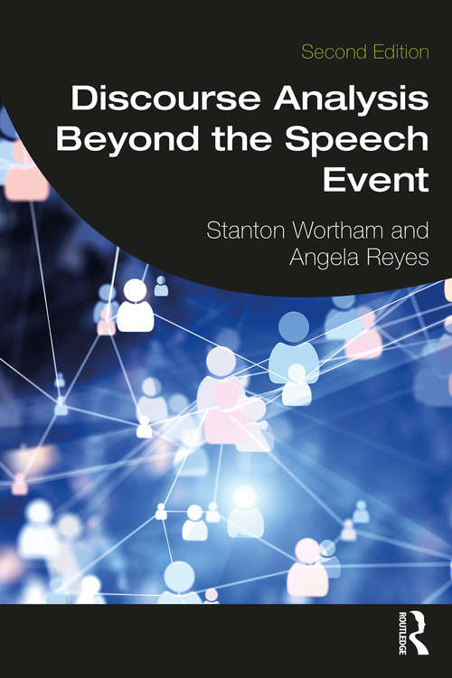 Book cover of Discourse Analysis Beyond the Speech Event (2)