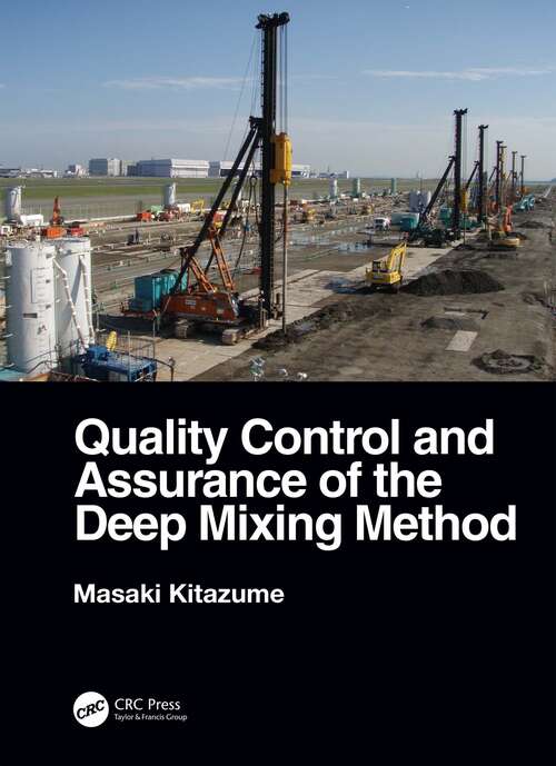 Book cover of Quality Control and Assurance of the Deep Mixing Method