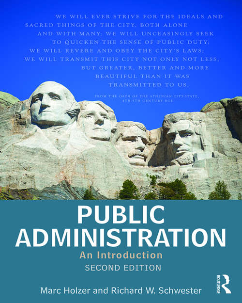 Book cover of Public Administration: An Introduction (Second Edition)