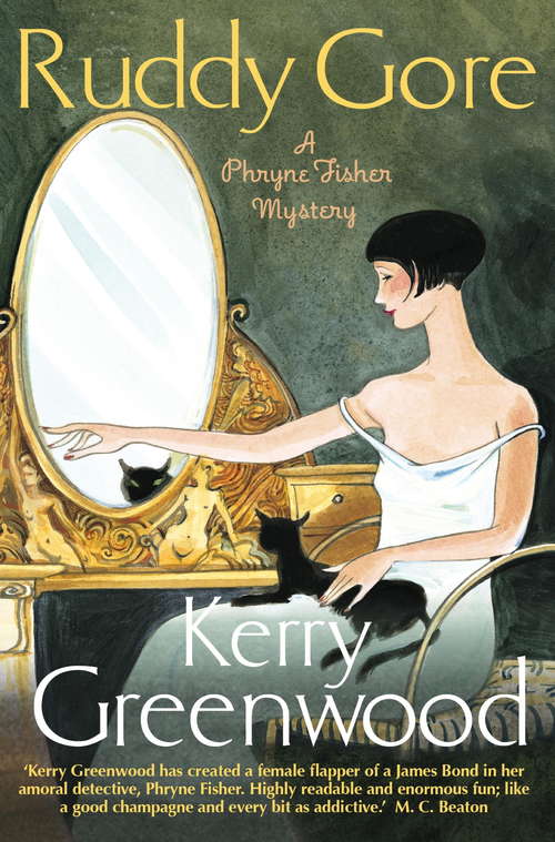 Book cover of Ruddy Gore: Miss Phryne Fisher Investigates (Phryne Fisher #7)